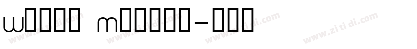 Weber Medium字体转换